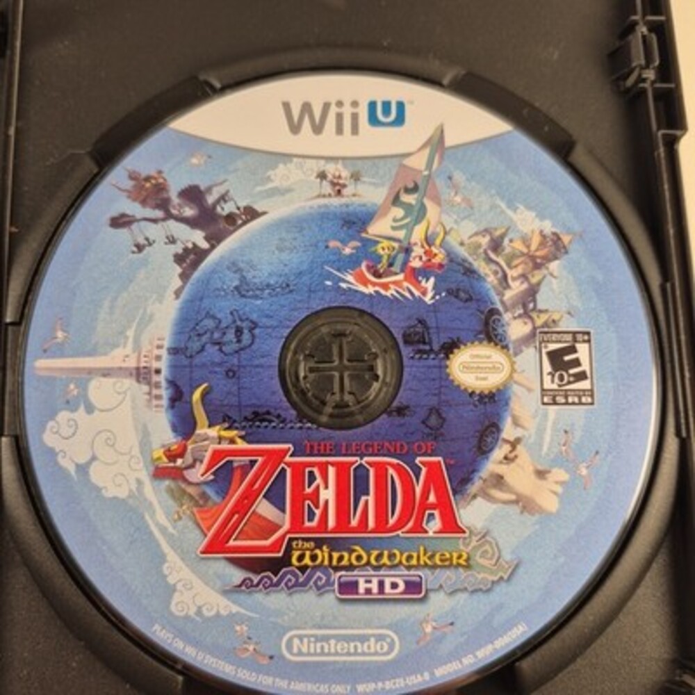 Zelda Wind Waker HD (Nintendo Wii U, Loose - Tested And Works Perfectly